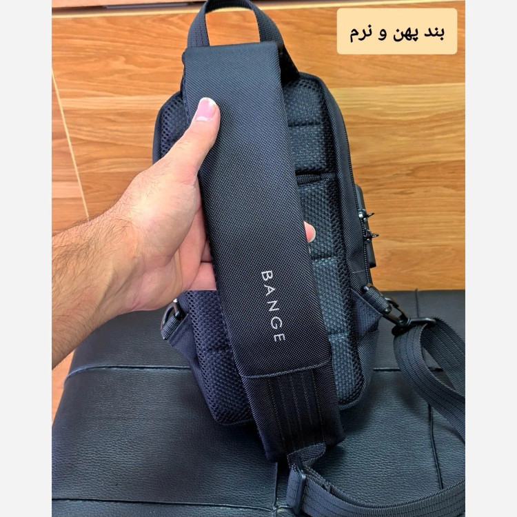 بادی بگ مردانه بنج جنس ریپس خارجی ضد آب رمزدار مدل ساده