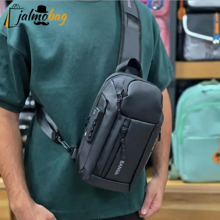 بادی بگ جادار قفل دار بنج BANGE ضد آب پارچه اسکین مردانه و زنانه