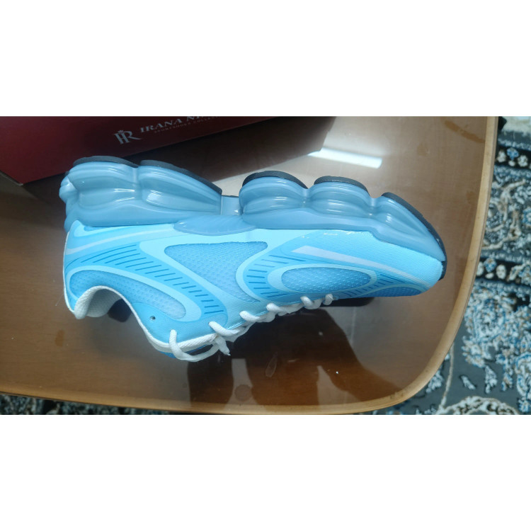 کفش اسپرت مردانه نیوبالانس 2000 آبی زیره کپسولی سایز 41 تا 44